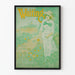 Vintageposter Waiting - Retro och poetisk väggdekoration
