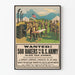 Vintage Rekryteringsposter för Bageri U.S. Army