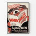 Vintageposter Wanted Magazines för våra kämpande män