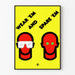 Grafisk poster Wear 'Em and Spare 'Em - Vintage väggdekoration