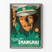 Vintageposter West of Shanghai - Retro filmväggdekoration