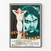 Vintagefilmposter Den Vita Kvinnan - Retro väggdekoration
