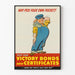Vintageposter « Varför ta din egen ficka? » - Retro väggdekoration Ekonomi