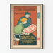 Vintageposter Wilhelm Hoffmann Dresden för modern väggdekoration