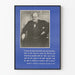 Vintageposter med Winston Churchill-citat om den anglo-amerikanska enheten