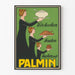 Vintage reklamposter för Palmin för väggdekoration i köket