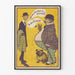 Vintageillustrerad poster Zürich Urania
