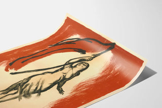 woman-carrying-a-red-flag