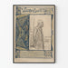 Vintage dekorativ poster Woord & Beeld illustré 1896
