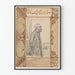 Vintageposter Woord & Beeld - Dekorativ illustration från 1800-talet