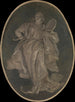 figur allegorisk som representerar Försiktighet - Giovanni Battista Tiepolo ateljé — vy av konstverket