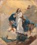 L'Immaculée Conception - Giovanni Battista Tiepolo verkstad — vy av konstverket