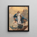 L'Immaculée Conception - Giovanni Battista Tiepolo verkstad — inramlat konstverk på väggen