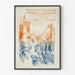 Vintageposter för Industriexpositionen Liturgi i Lviv 1909