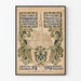 Vintageposter av Industrins och Jordbrukets utställning i Częstochowa 1909