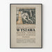 Vintageposter av utställning om termalstationer och medicinska institutioner i Polen 1911