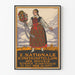 Vintageposter Xe nationella konstutställningen i Schweiz i Zürich 1910
