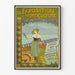 Vintageposter för Horticulturalutställningen i Lausanne 1904