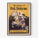 Vintageposter Le Joute av Bal Boheme 1928
