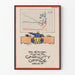 Vintage kontorsposter och grafiska Capacity Office