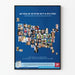 Yiddish Action Census 2010 - Vintage och social väggdekoration poster