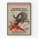Vintageposter You Don't Have To Be Vietnamese To Smell A Rat