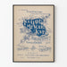 Vintageposter You Gave Me Your Love - Musikväggdekoration