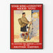 Brittisk militär vintageposter i kilt