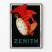 Vintage reklamposter ZENITH fickur