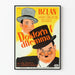 Vintageposter Doktor'n i dilemma väggdekoration för biografi retro