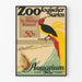 Vintageposter Zoo Aquarium Konsert Militär