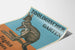 Vintageposter med Känguru Zoo och Militärkonsert